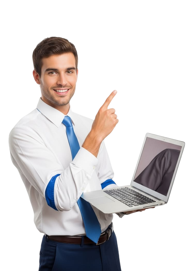 Consultant with Laptop